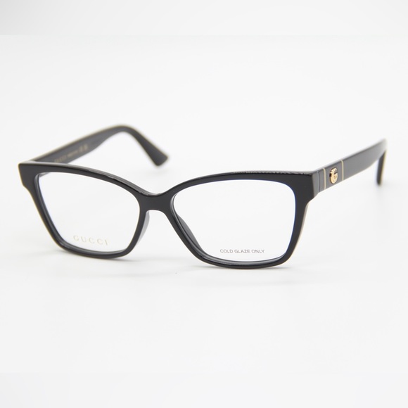 NEW GUCCI CAT-EYE EYEGLASSES GG0634O 001 BLACK GUCCI WOMEN'S EYEWEAR GG0634O - Picture 7 of 12